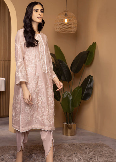 Dhanak Luxury Pret Khaadi Net 2 Piece Suit DA-2121 PEACH