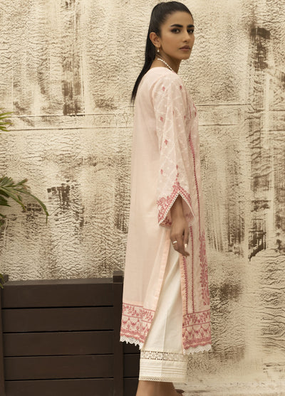 Dhanak Casual Pret Embroidered Lawn Shirt DC-0466 PINK