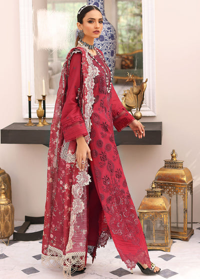 Elaf Festive Chikankari Lawn Collection ELC-02B