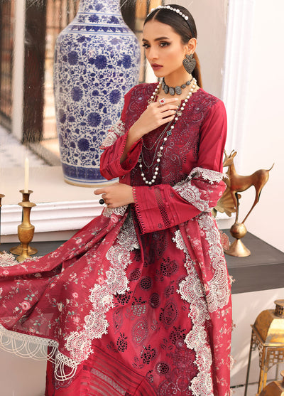 Elaf Festive Chikankari Lawn Collection ELC-02B