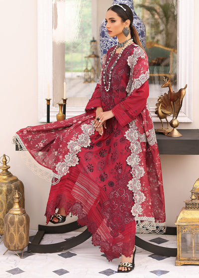 Elaf Festive Chikankari Lawn Collection ELC-02B