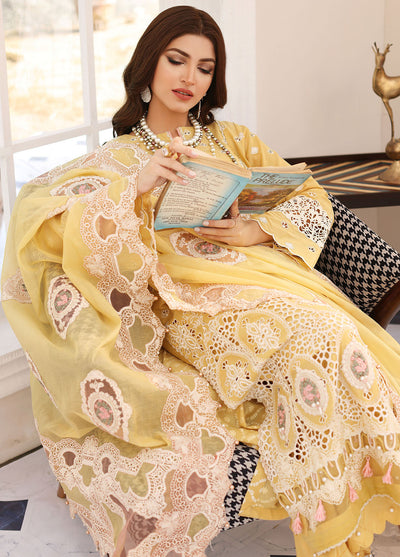 Elaf Festive Chikankari Lawn Collection ELC-03A