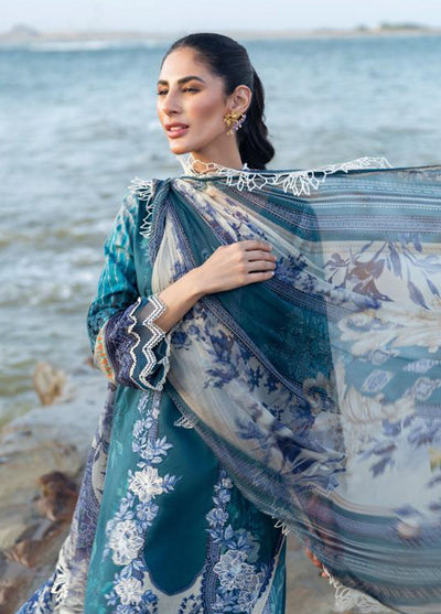 Elaf Signature Embroidered Lawn Collection 2023 ESC-04A