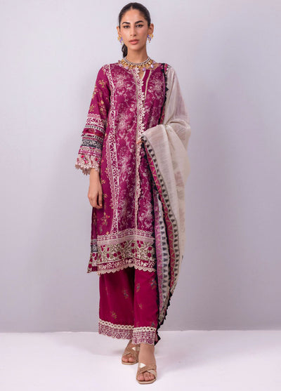Elaf Signature Embroidered Lawn Collection 2023 ESC-07B