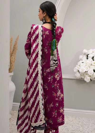Elaf Embroidered Lawn Suits Unstitched 3 Piece EF23L EPP-03A - Summer Collection