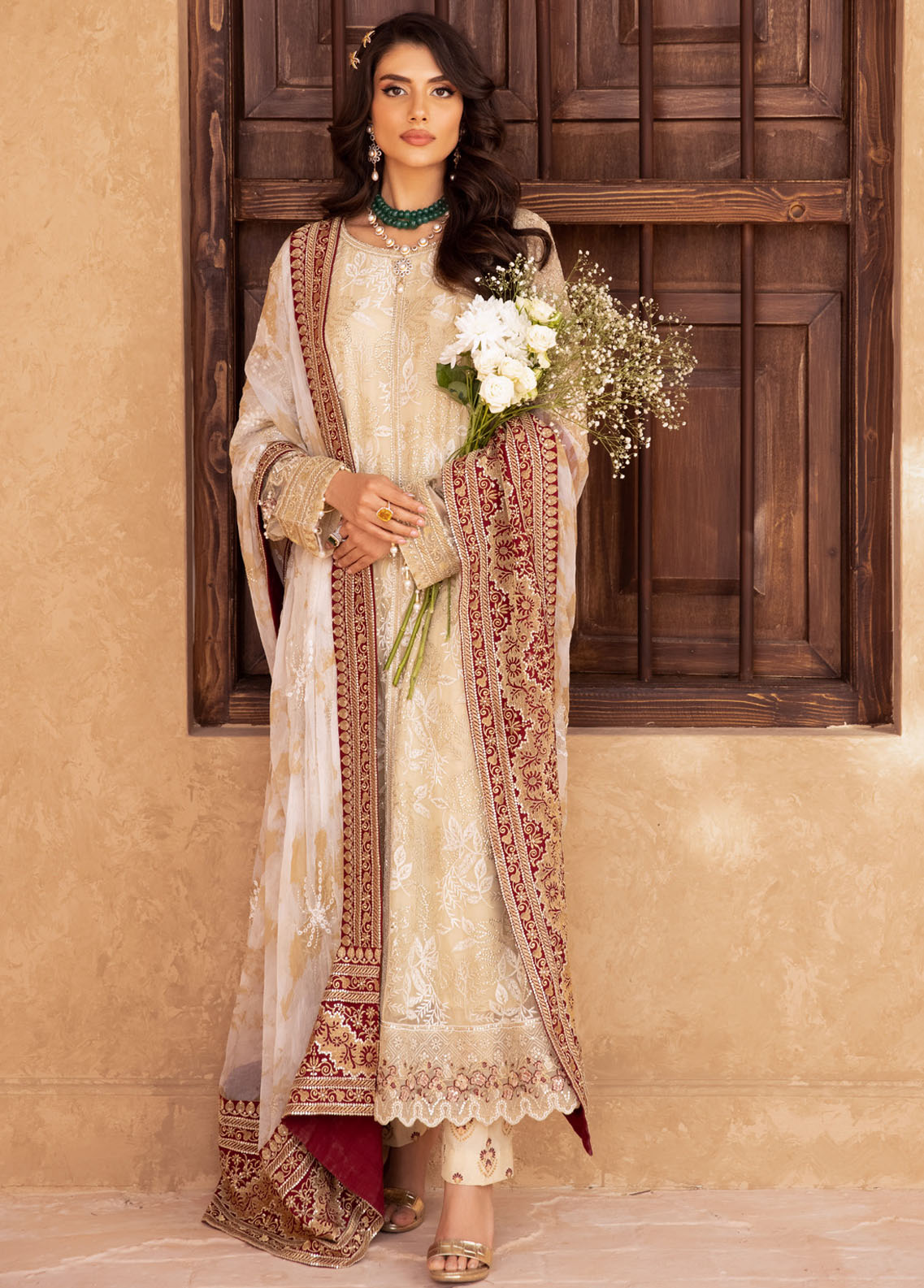 Elanora By Nureh Embroidered Chiffon Collection 2023 NEL-23