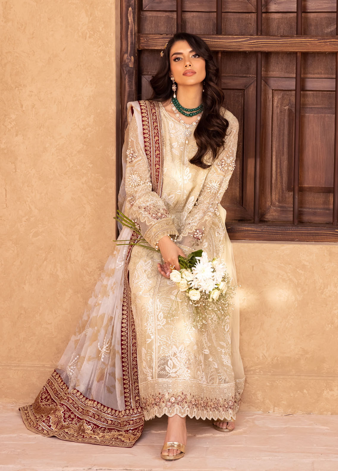 Elanora By Nureh Embroidered Chiffon Collection 2023 NEL-23