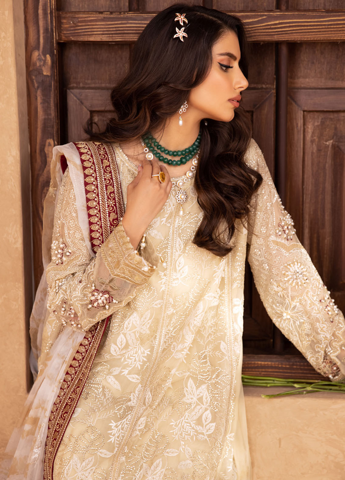 Elanora By Nureh Embroidered Chiffon Collection 2023 NEL-23