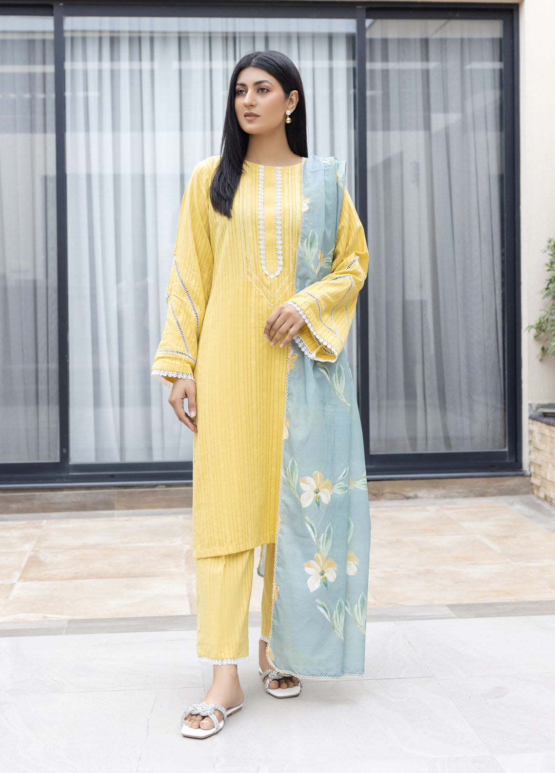 Faiza Aly Pret Lawn 3 Piece Suit AYLA