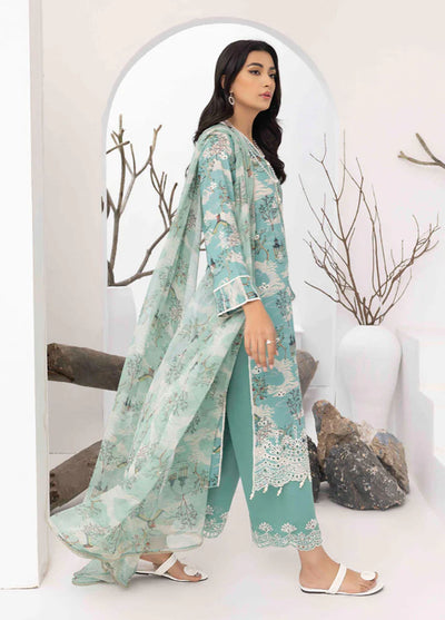 Flora By Panache Embroidered Swiss Lawn Collection D-01