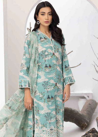 Flora By Panache Embroidered Swiss Lawn Collection D-01