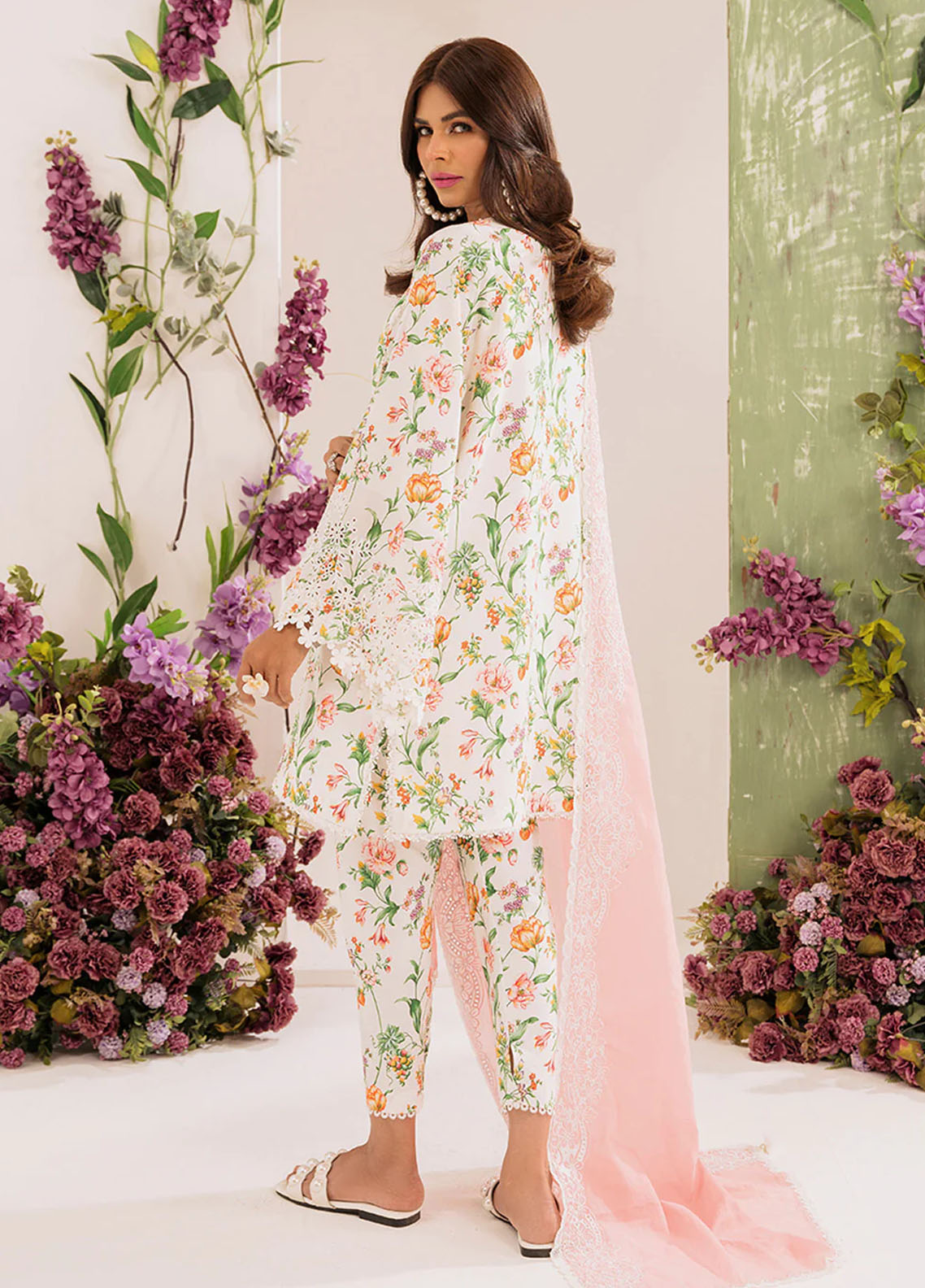 French Garden By Faixa Faixal Unstitched Eid Collection 2023 Aster