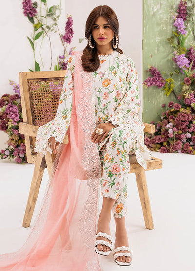 French Garden By Faixa Faixal Unstitched Eid Collection 2023 Aster