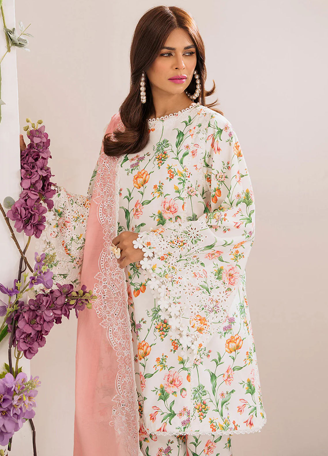 French Garden By Faixa Faixal Unstitched Eid Collection 2023 Aster