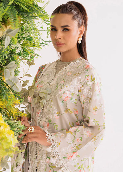 French Garden By Faixa Faixal Unstitched Eid Collection 2023 Bria