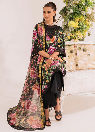 French Garden By Faixa Faixal Unstitched Eid Collection 2023 Dahlia