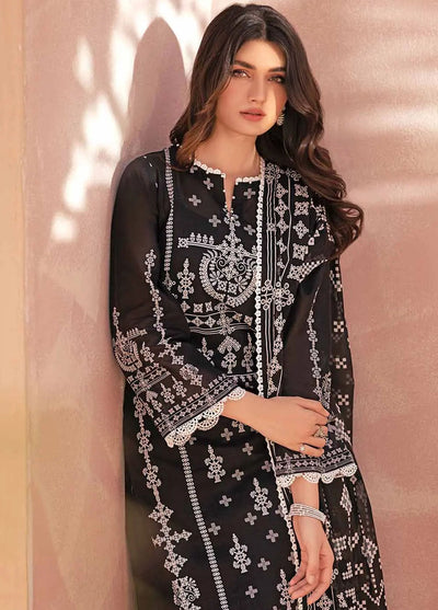 Gul Ahmed Black & White Unstitched Lawn Collection 2023 B-32038