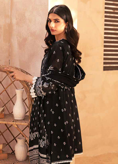 Gul Ahmed Black & White Unstitched Lawn Collection 2023 B-32039