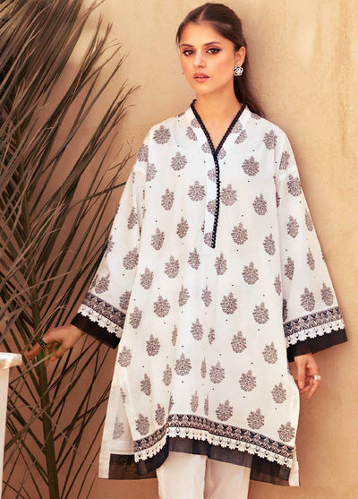 Gul Ahmed Black & White Unstitched Lawn Collection 2023 BT-32006