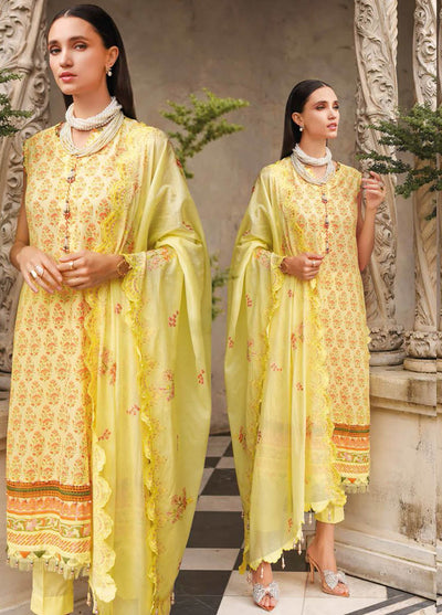 Gul Ahmed Essential Lawn Collection 2023 DN-32014