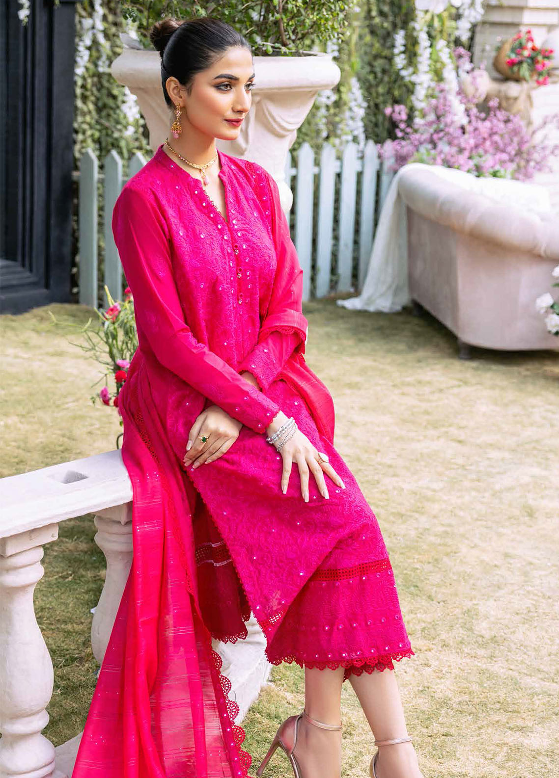 Gul Ahmed Festive Eid Collection 2023 CK-32001