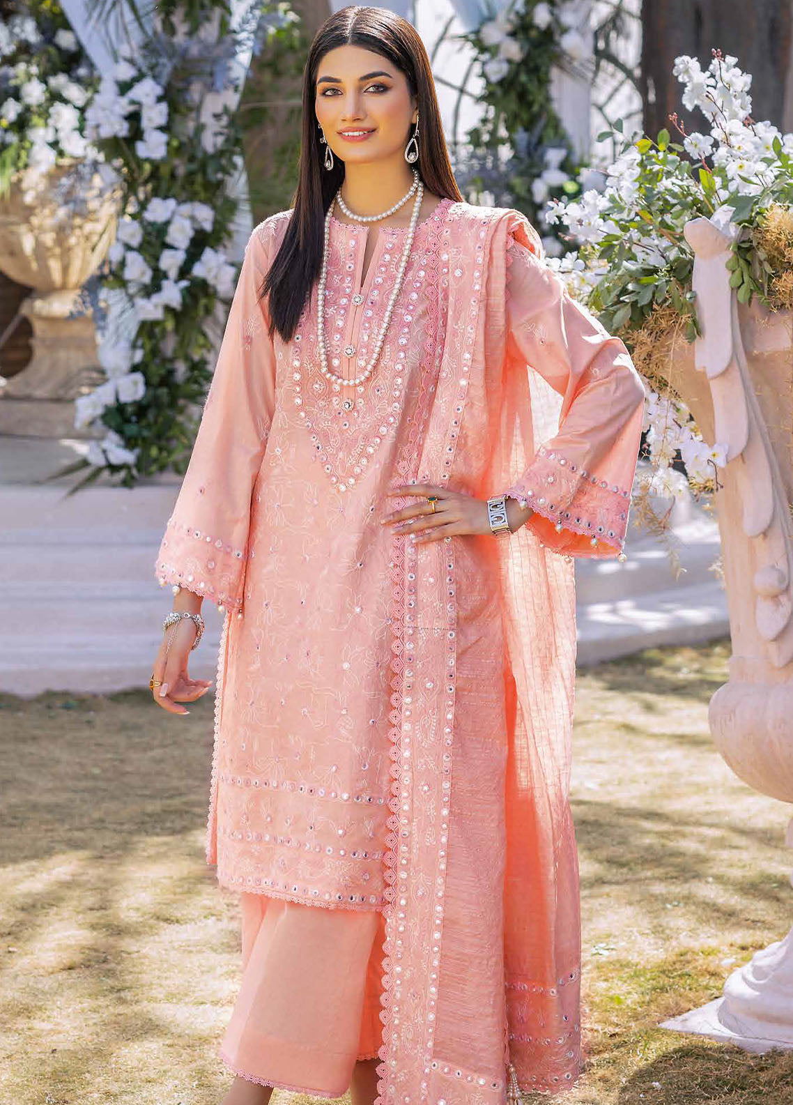 Gul Ahmed Festive Eid Collection 2023 CK-32006