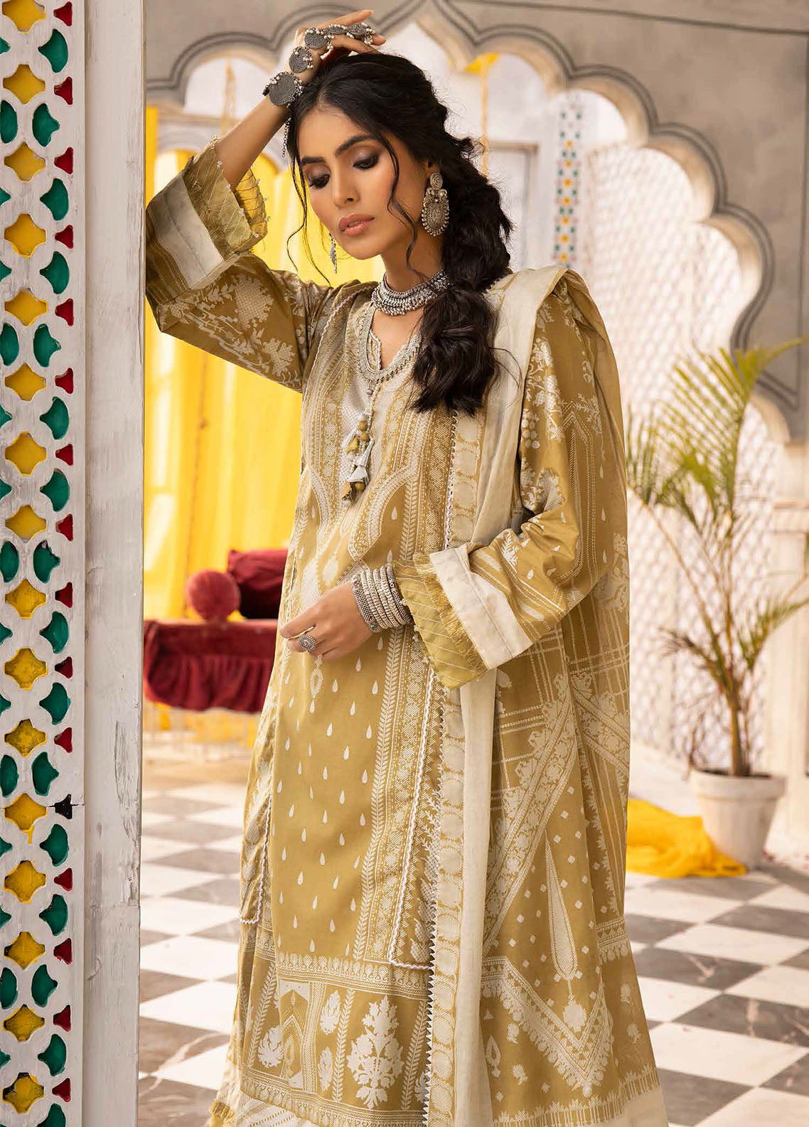 Gul Ahmed Festive Eid Collection 2023 CL-32538A