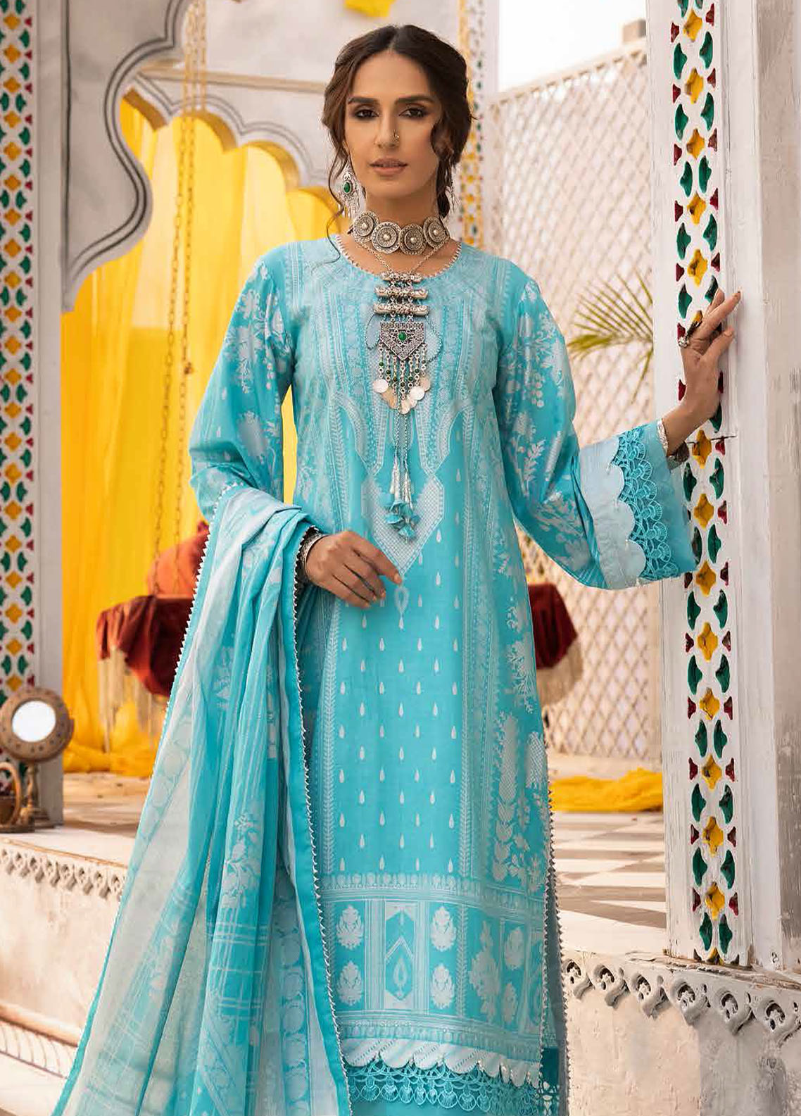 Gul Ahmed Festive Eid Collection 2023 CL-32538B