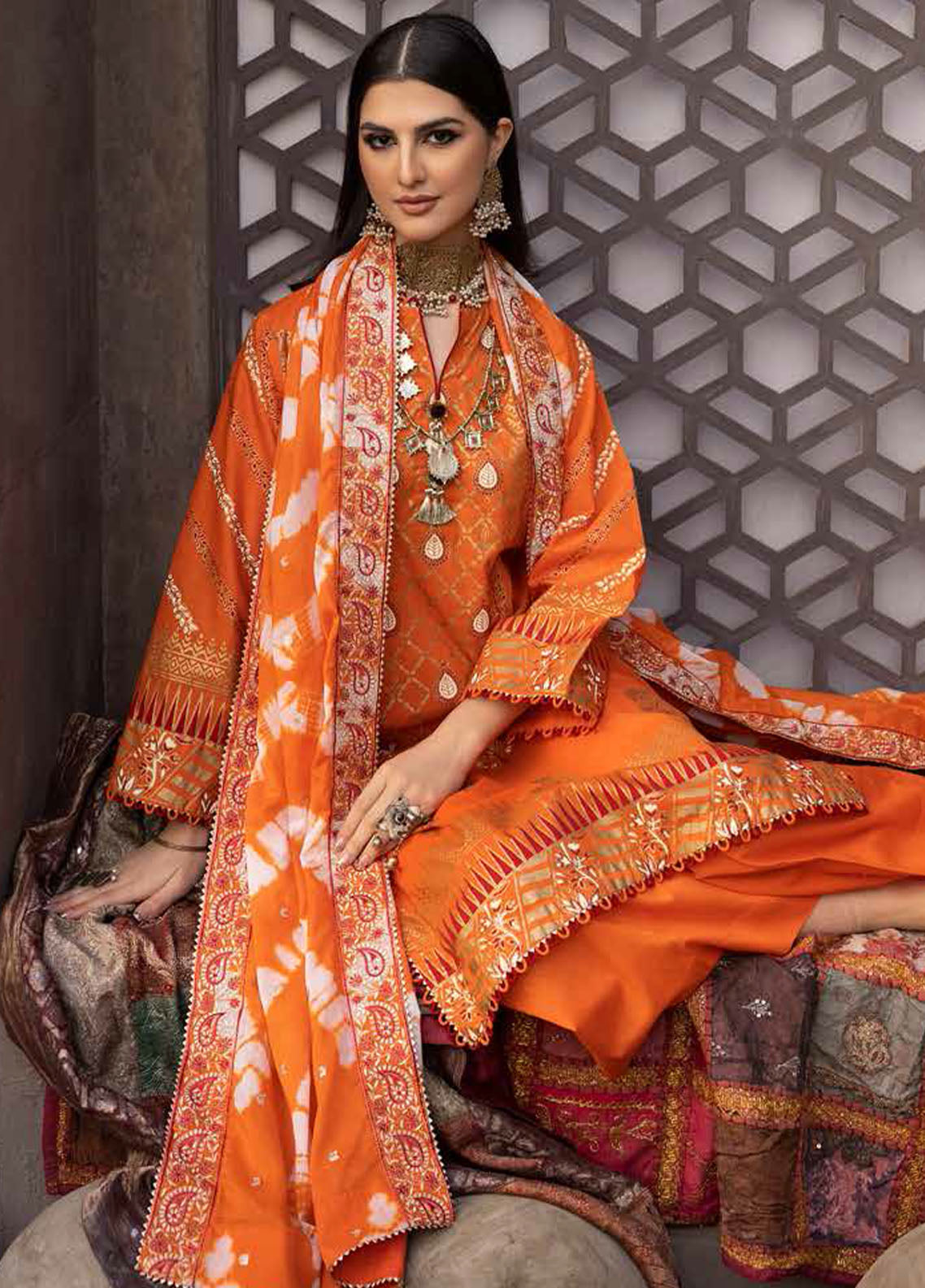 Gul Ahmed Festive Eid Collection 2023 FE-32057