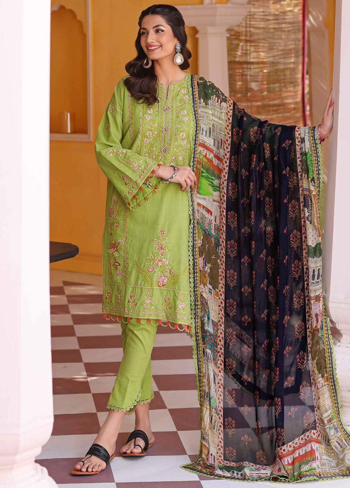 Gul Ahmed Festive Eid Collection 2023 SSM-32012