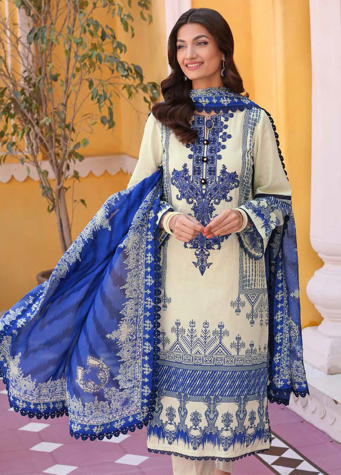 Gul Ahmed Festive Eid Collection 2023 SSM-32027