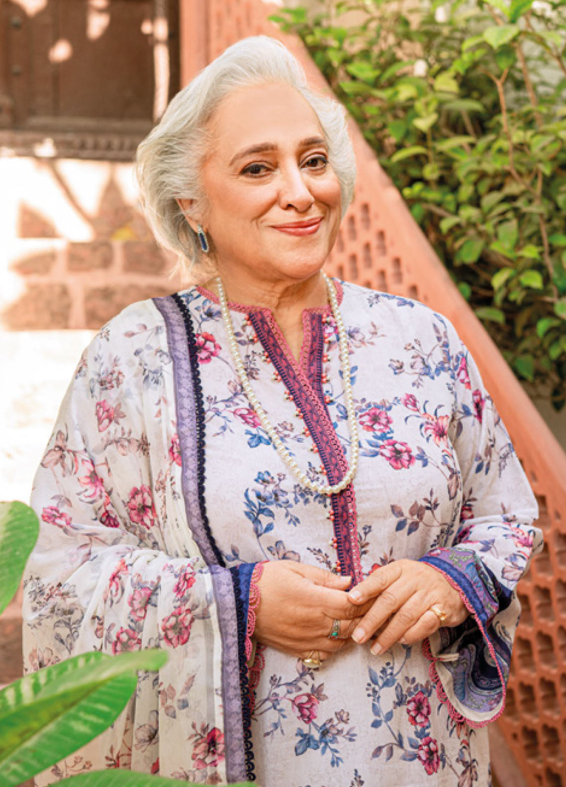 Gul Ahmed Mother Lawn Summer Collection 2023 BM-32002