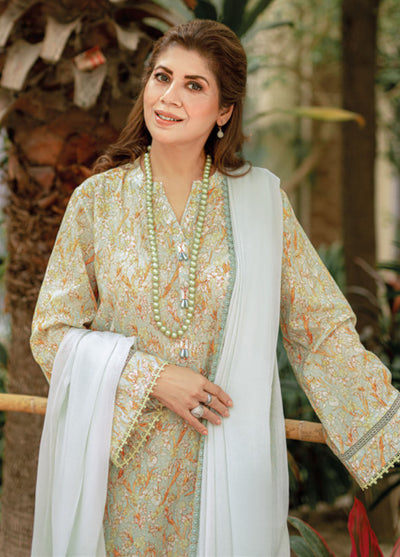 Gul Ahmed Mother Lawn Summer Collection 2023 SL-32028