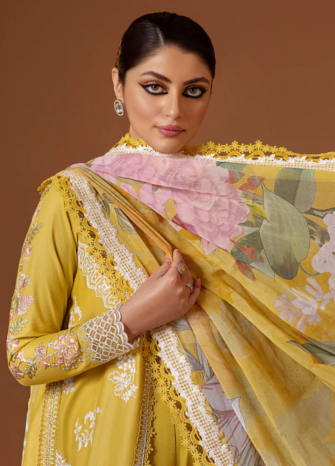 Gul Posh By Neelos Unstitched Lawn Collection 2023 Chambelli