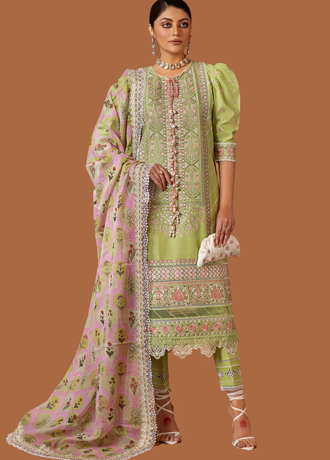 Gul Posh By Neelos Unstitched Lawn Collection 2023 Naaz