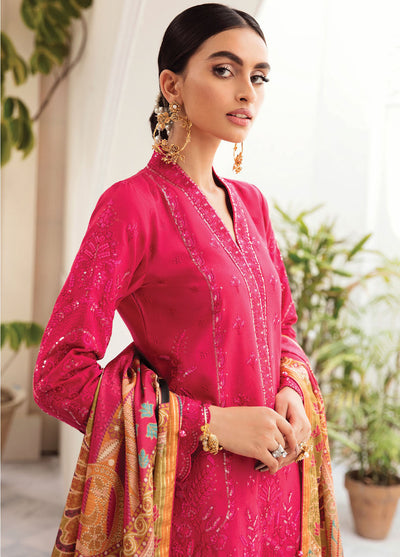 Gulaal Luxury Lawn Collection 2023 Vol-2 D-03 Lyrah