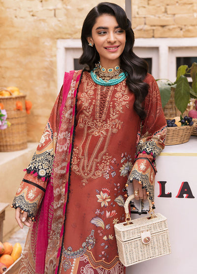 Gulaal Unstitched Lawn Collection 2023 Vol-2 D-03 Valeria