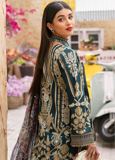 Gulaal Unstitched Lawn Collection 2023 Vol-2 D-06 Eliana