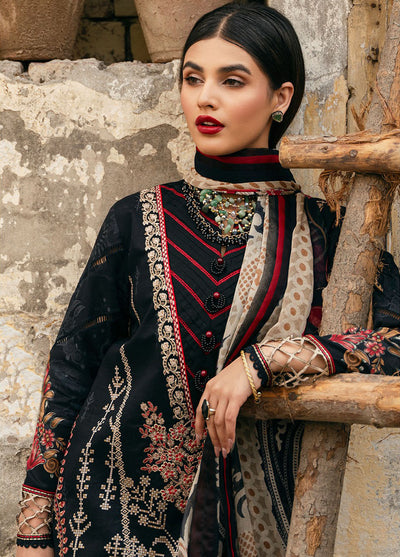 Gulaal Unstitched Lawn Collection 2023 Vol-2 D-08 Evita