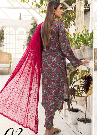 Husn-E-Jahan By Aalaya Unstitched Lawn Collection 2023 D-02