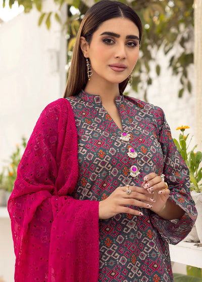 Husn-E-Jahan By Aalaya Unstitched Lawn Collection 2023 D-02