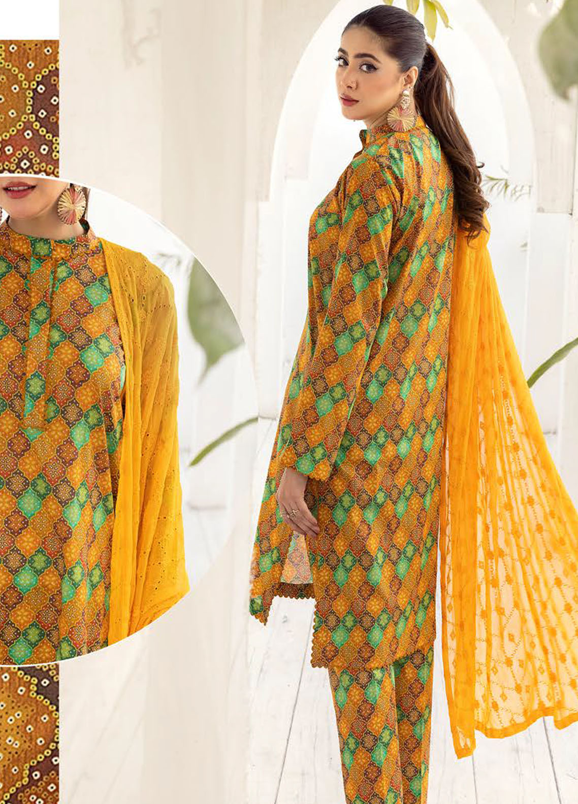 Husn-E-Jahan By Aalaya Unstitched Lawn Collection 2023 D-03