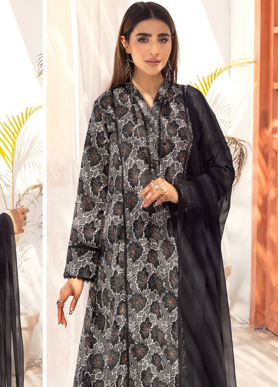 Husn-E-Jahan By Aalaya Unstitched Lawn Collection 2023 D-04