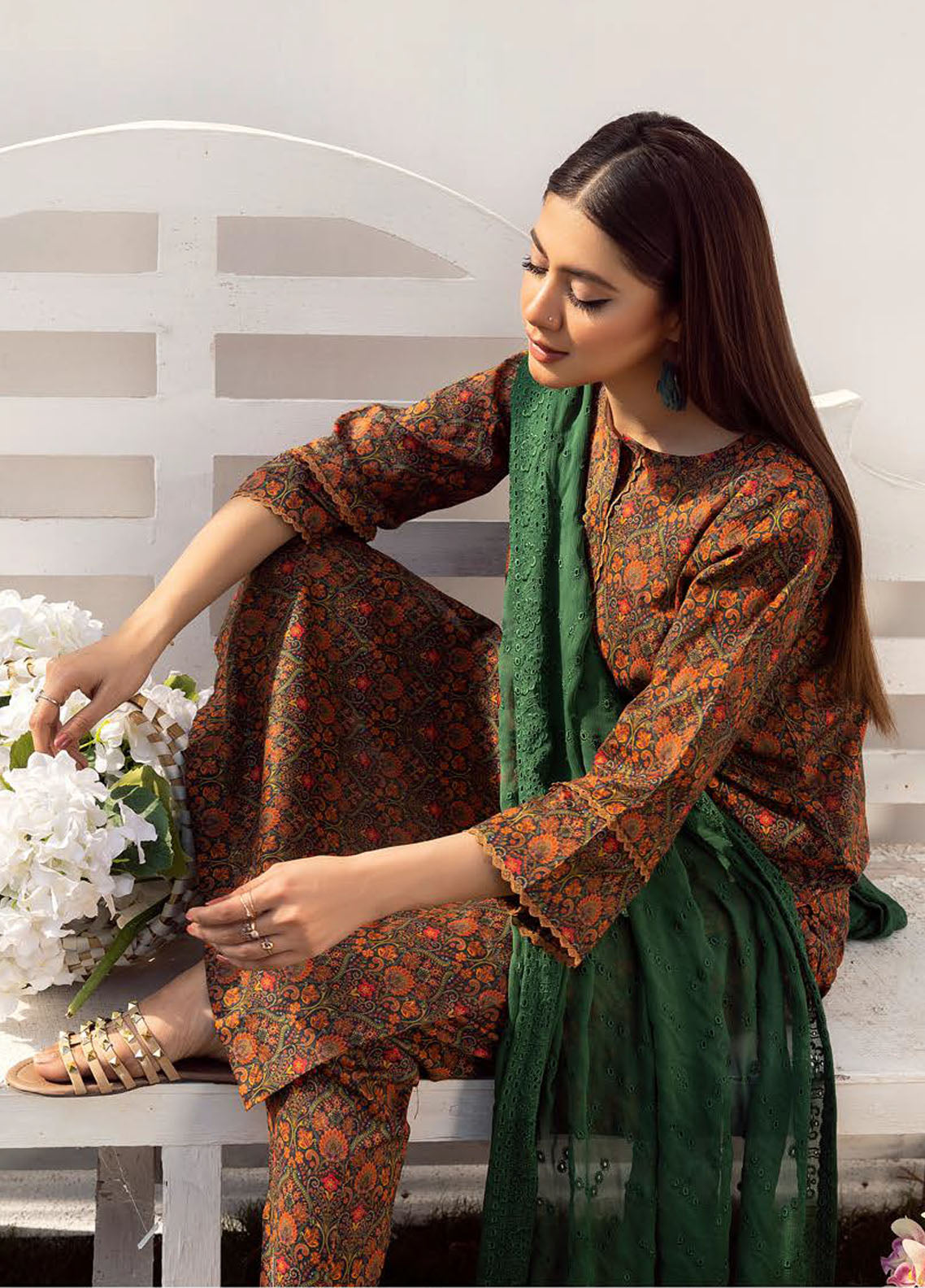 Husn-E-Jahan By Aalaya Unstitched Lawn Collection 2023 D-05