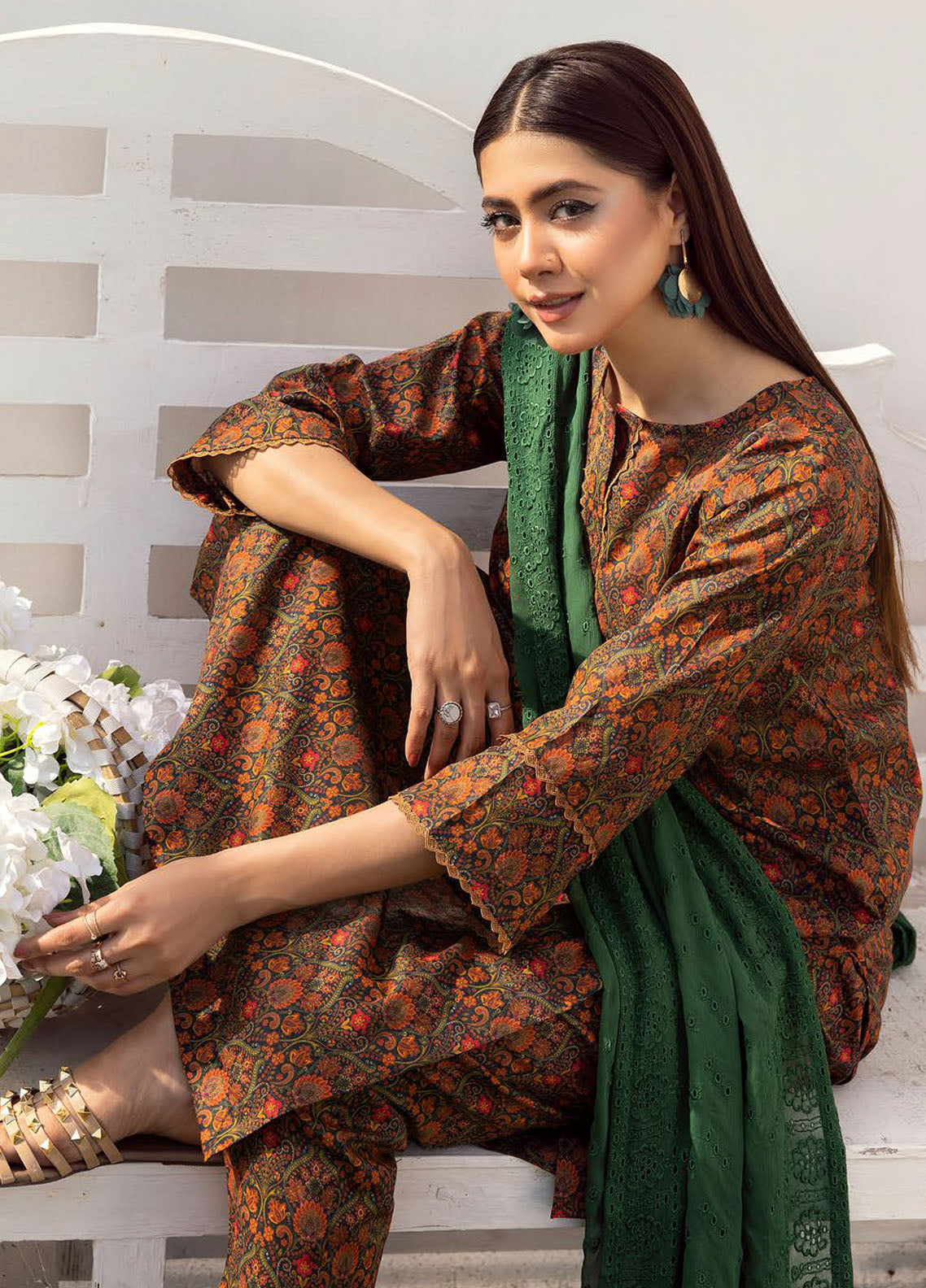 Husn-E-Jahan By Aalaya Unstitched Lawn Collection 2023 D-05