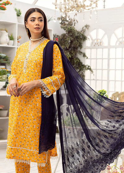 Husn-E-Jahan By Aalaya Unstitched Lawn Collection 2023 D-06