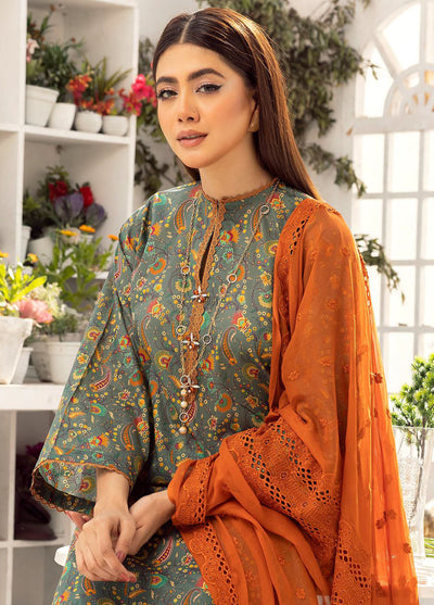 Husn-E-Jahan By Aalaya Unstitched Lawn Collection 2023 D-08