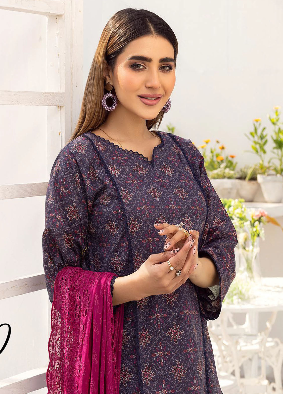 Husn-E-Jahan By Aalaya Unstitched Lawn Collection 2023 D-10