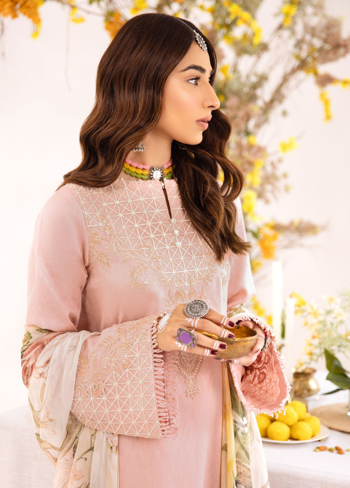 Iznik Unstitched Festive Lawn Eid Edition 2023 IE-02 Nazaha