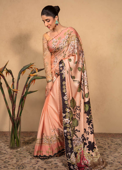 Jahan Aara By Nayab Unstitched Saree Collection 2023 NS-005 Mira